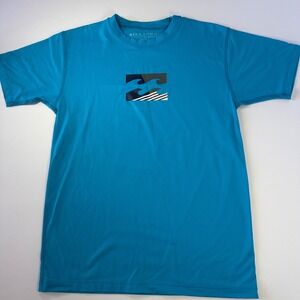 Billabong Mens Blue Short Sleeve Crew Neck T-Shirt‎ Surf Casual